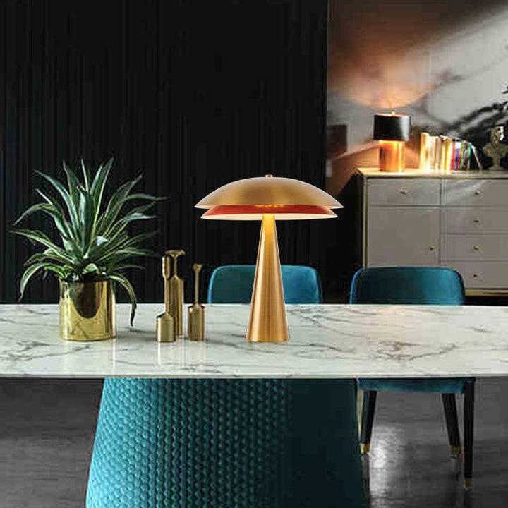 Elegante moderne Tischlampe