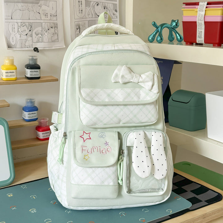 Verspielter Bunny Ear Rucksack Karnz