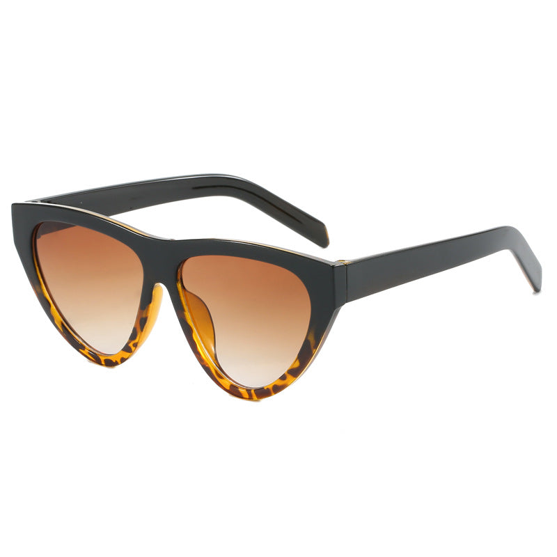 Damen futuristische Cat-Eye Sonnenbrille mit hochwertigem Kunststoffrahmen Karnz