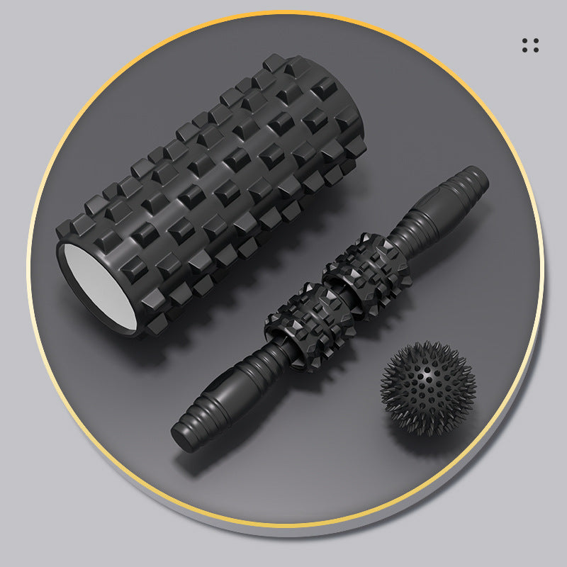 Massage-Set mit Multifunktionaler Rolle und Akupressurbällen Karnz