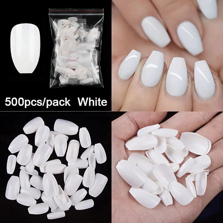 Kunstnägel im eleganten Stil Karnz