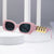 Damen modische Sonnenbrille mit glamourösem Rahmen Karnz