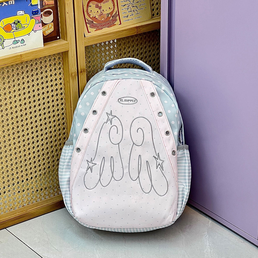 Verspielter Grafikdruck Rucksack Karnz