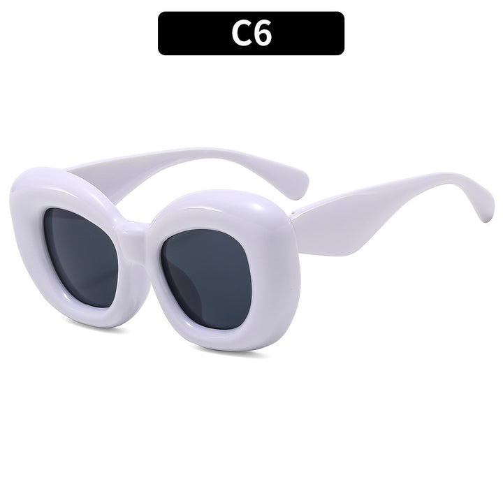 Oversized Chunky Frame Sonnenbrille