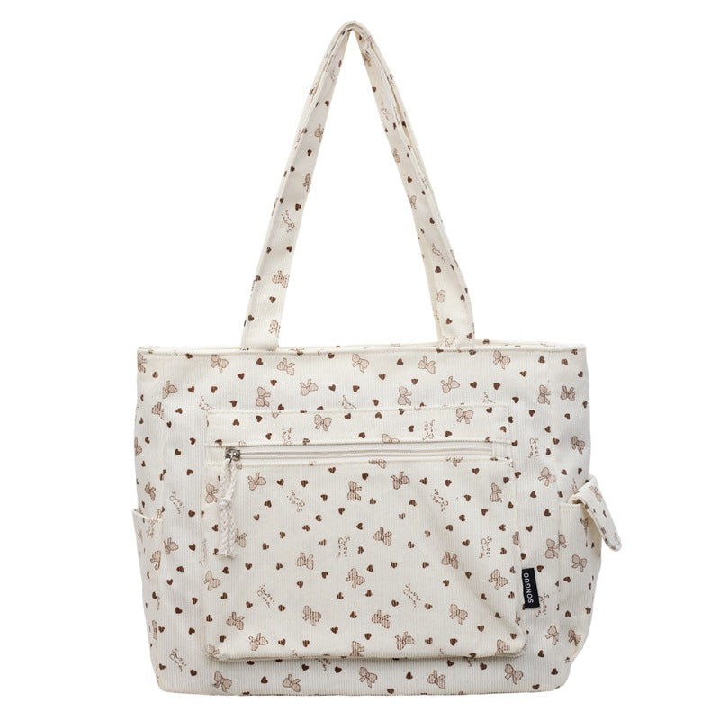 Stylische Doppeltaschen-Tragetasche