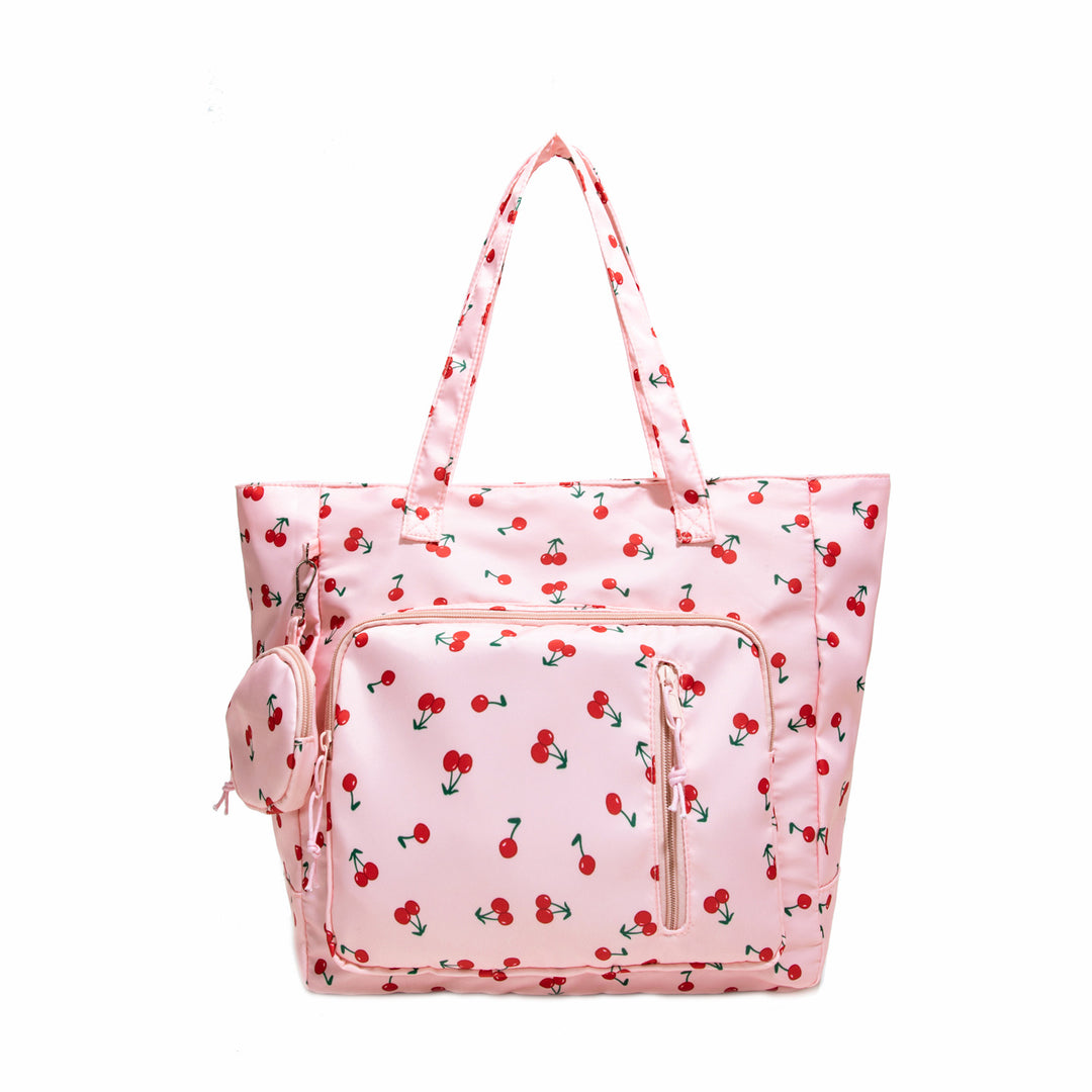 Funktionale Floral Print Tote Bag Karnz