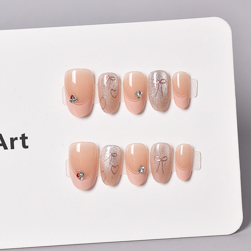 Elegante französische Tip Press-On Nagelkunst Karnz 1787316010