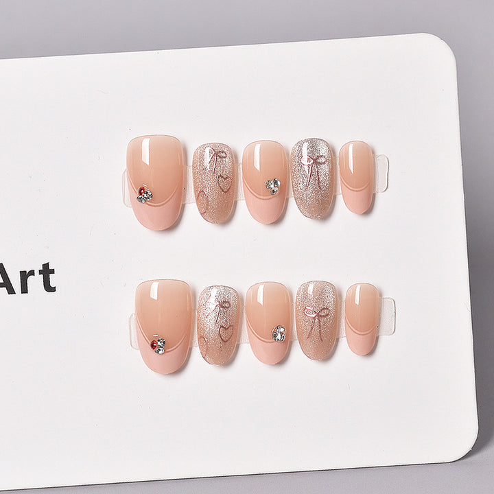 Elegante französische Tip Press-On Nagelkunst Karnz 1787316010