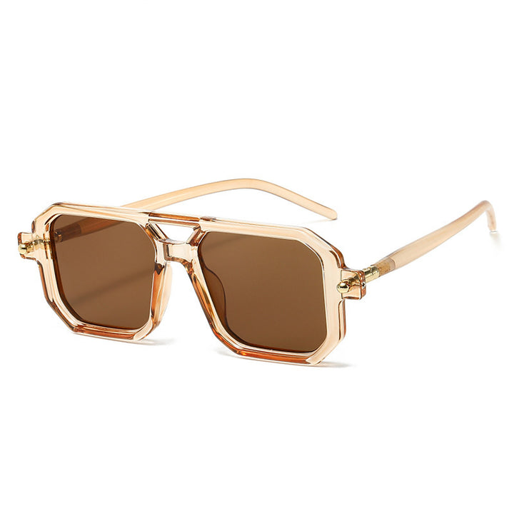 Stylische geometrische Sonnenbrille Karnz