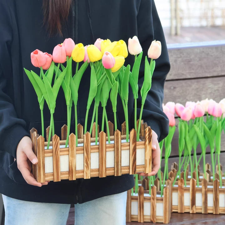 Dekorativer Kunst-Tulpen-Behälter
