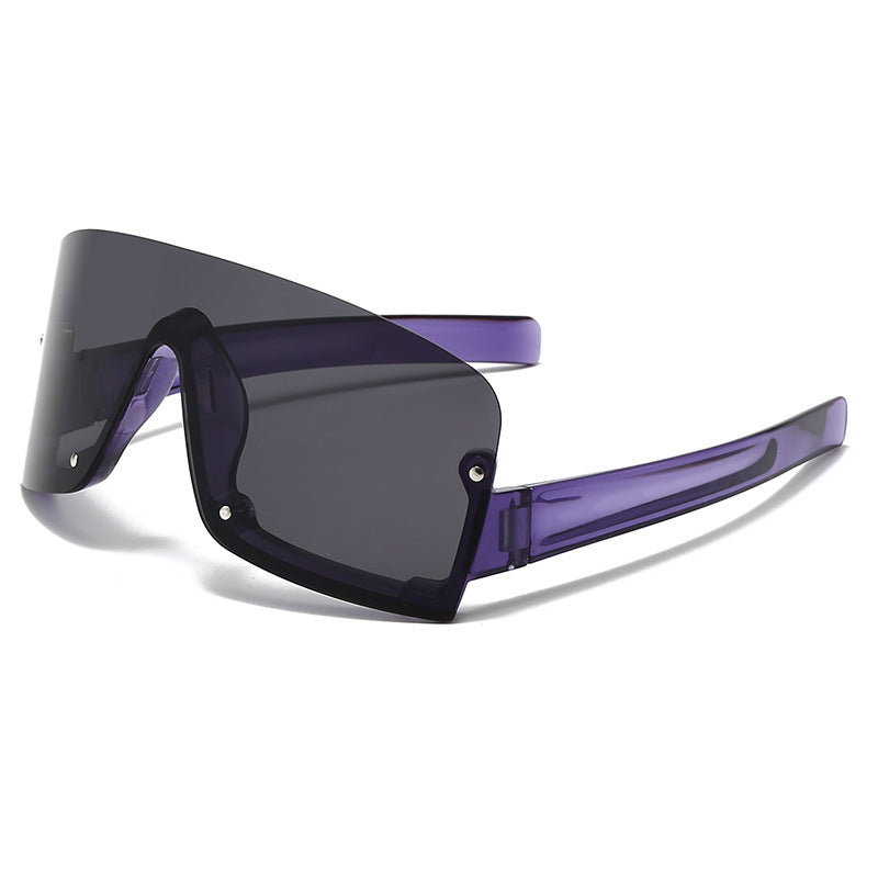 Damen sportliche visier Sonnenbrille Karnz
