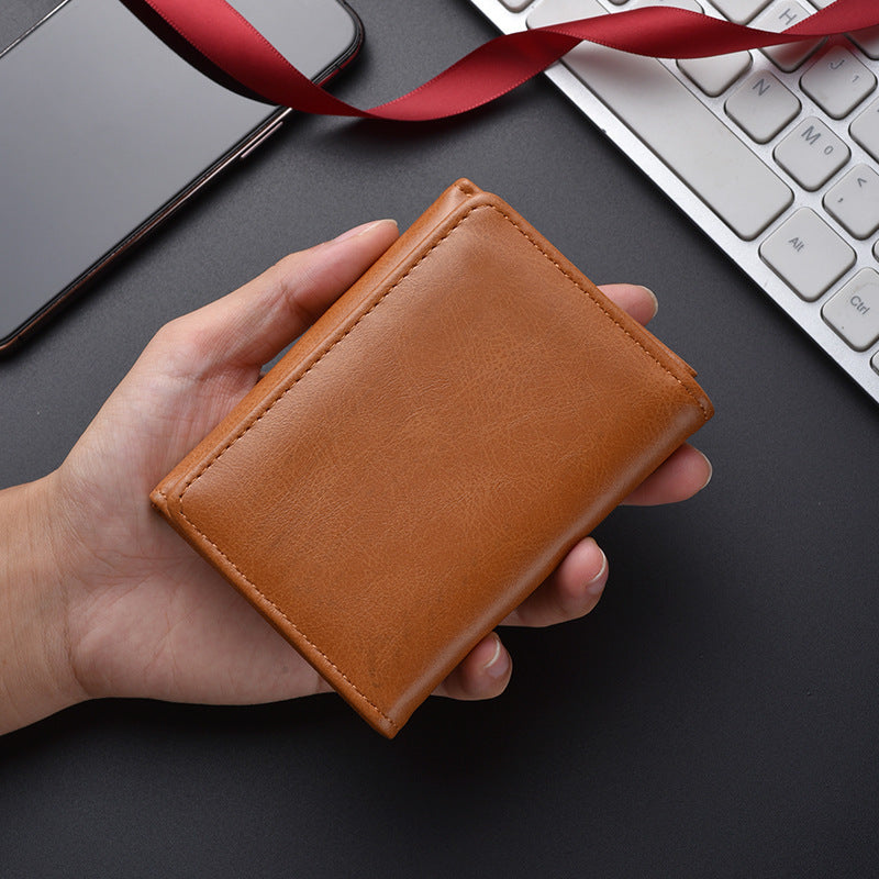 Elegante Mehrfachfach Brieftasche Karnz