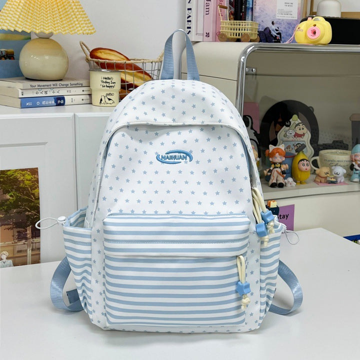Stylischer Sternmuster Casual Rucksack Karnz