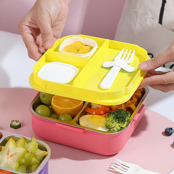 Mehrfach unterteilte stilvolle Lunchbox