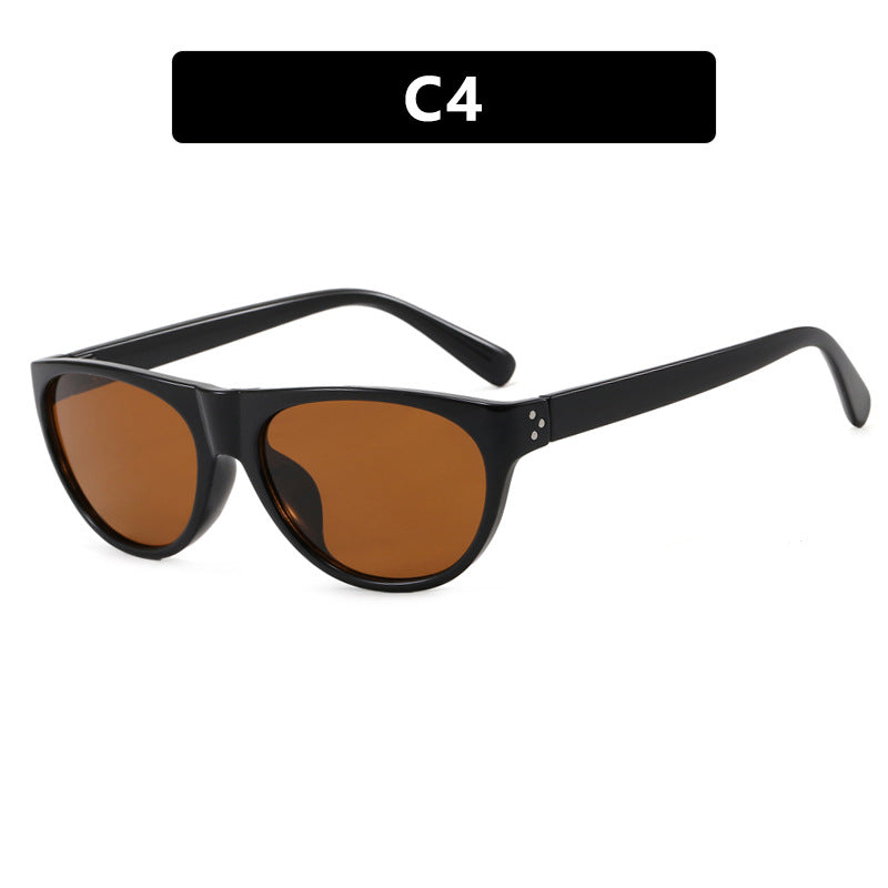 Damen modische optische Brille mit elegantem Katzenaugen-Design Karnz