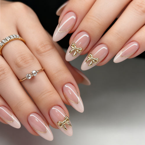 Premium Elegante Aufklebenägel Set mit Dekorativen Akzenten Karnz