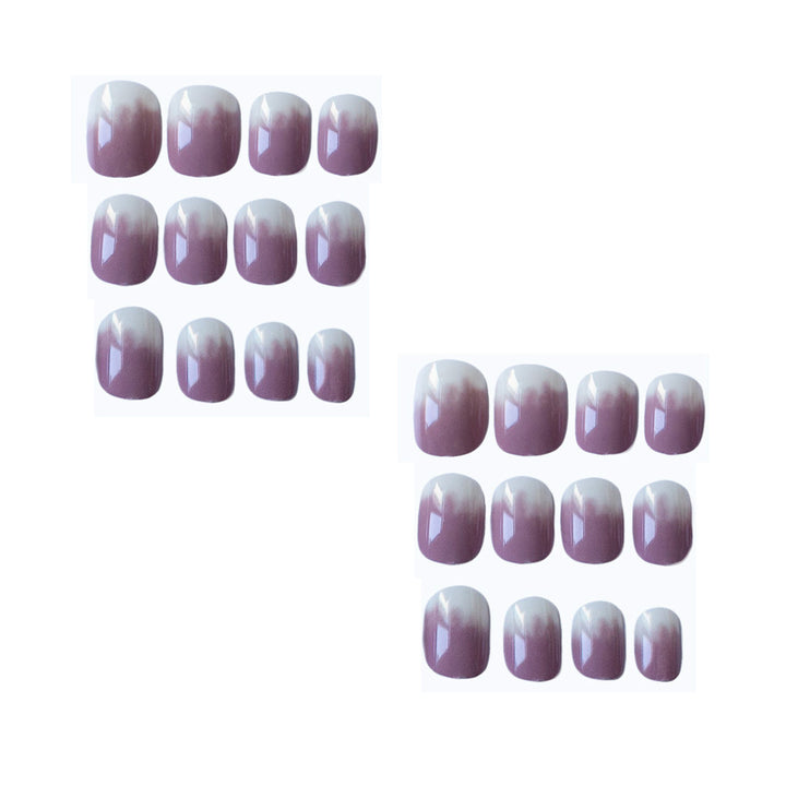 Elegantes Ombre-Nagelkunst-Set