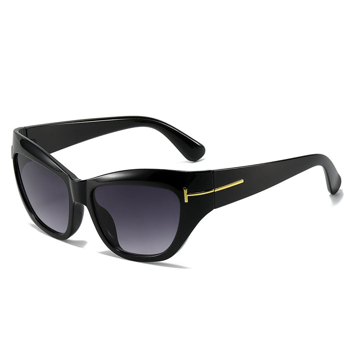 Chic Übergroße Quadratische Sonnenbrille Karnz