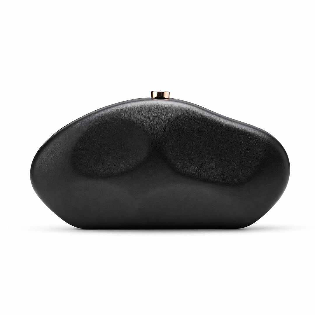 Designer Tiered Animal Print Clutch Bag