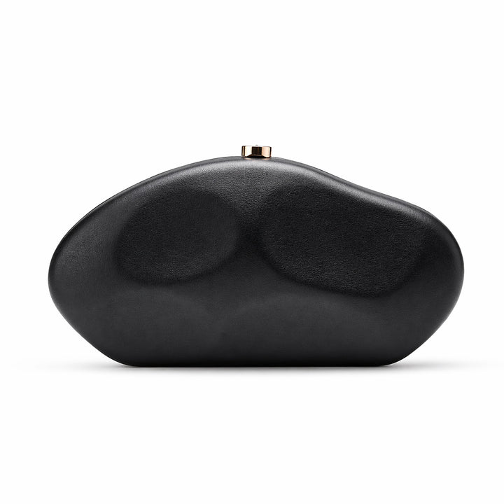 Designer Tiered Animal Print Clutch Bag