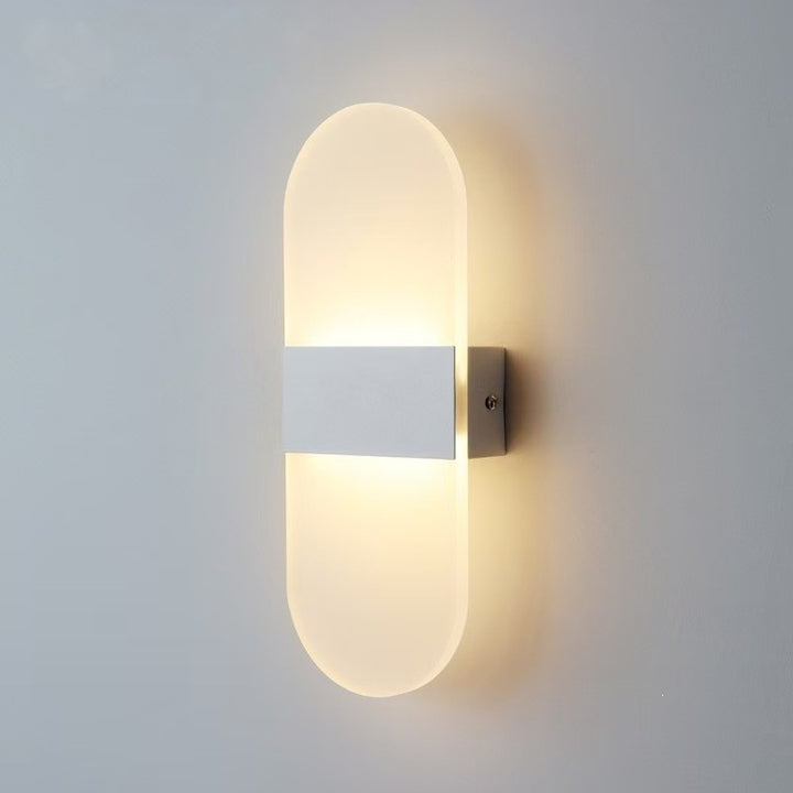 Moderne LED Wandleuchtenfassung