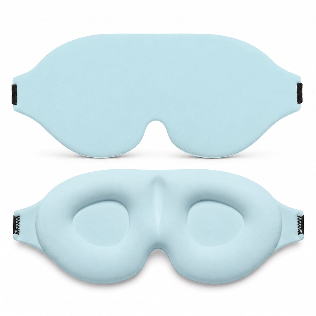 Skulptierte ergonomische Augenmaske aus Memory-Schaum fürs Schlafen Karnz