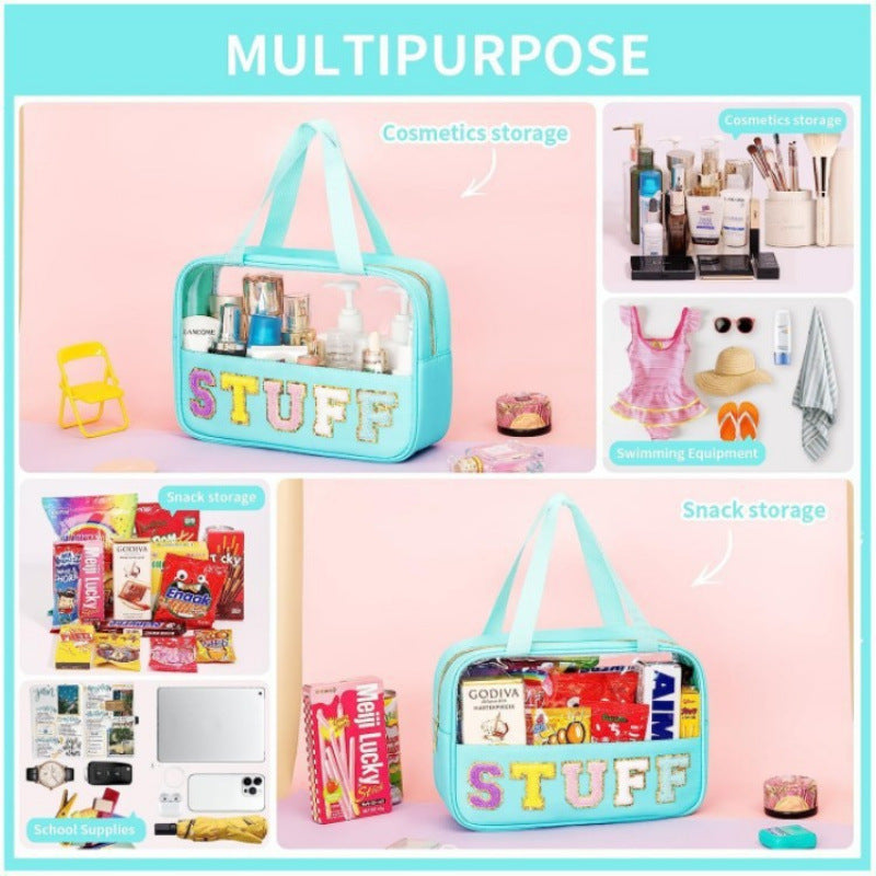 Kosmetik-Organizer Tasche mit Klarem Sichtfenster Karnz