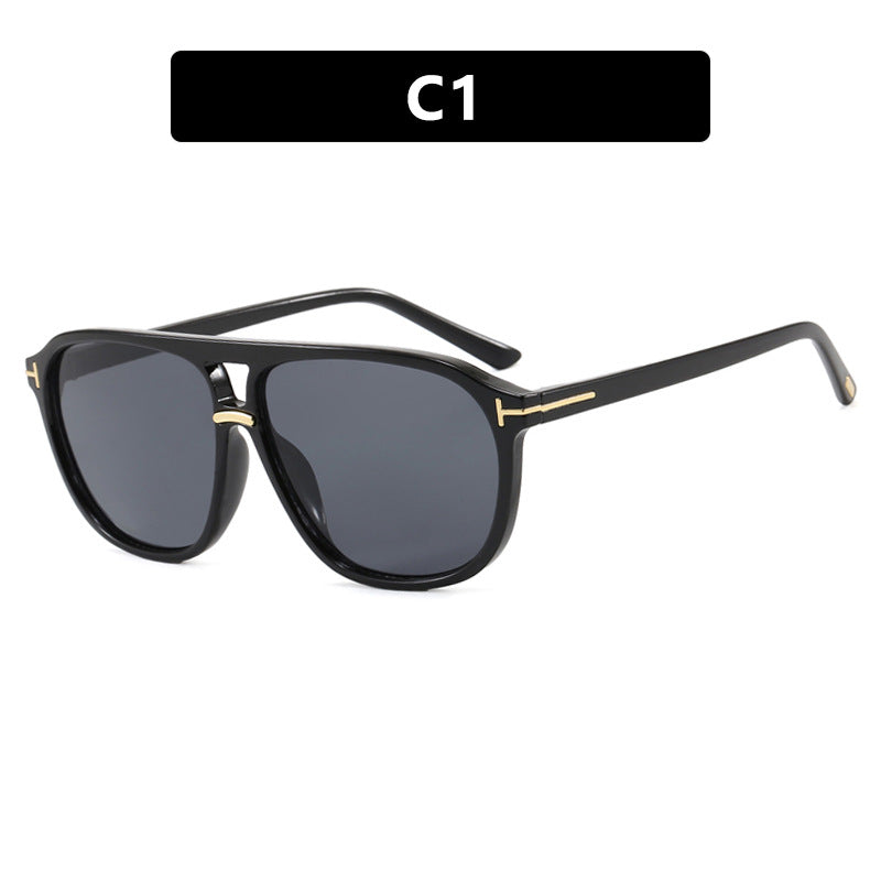 Damen quadratische Sonnenbrille mit luxuriösem Schildkrötenmuster und polarisierenden Gläsern Karnz