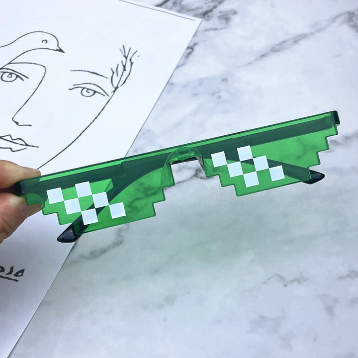 Bold Geometrischer Rahmen Sonnenbrille Karnz