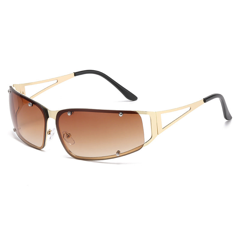 Sportliche Shield Sonnenbrille
