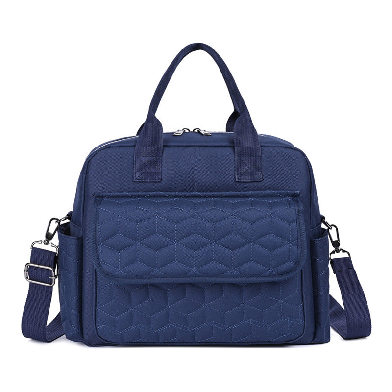 Multifunktionale gesteppte Laptoptasche Karnz