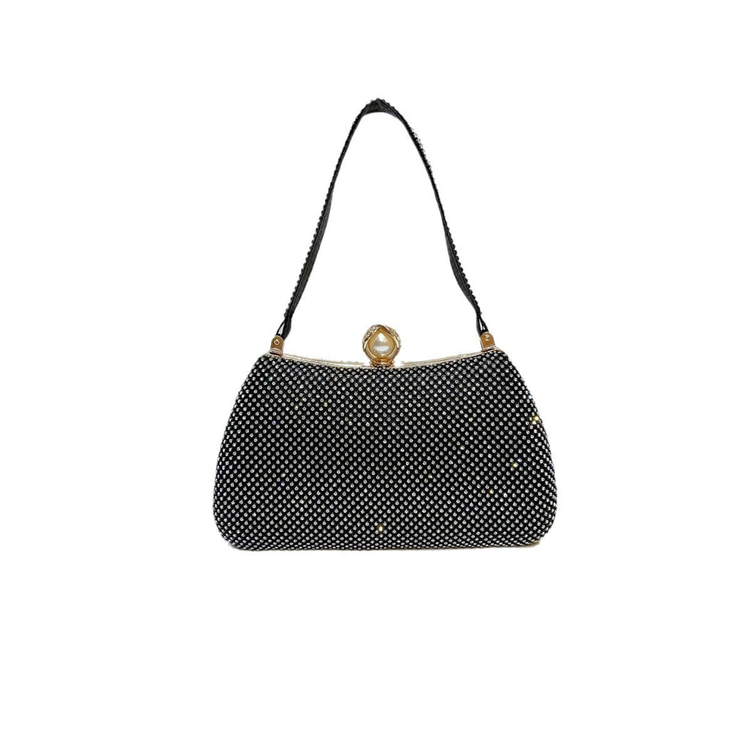 Strass-besetzte Abendhandtasche