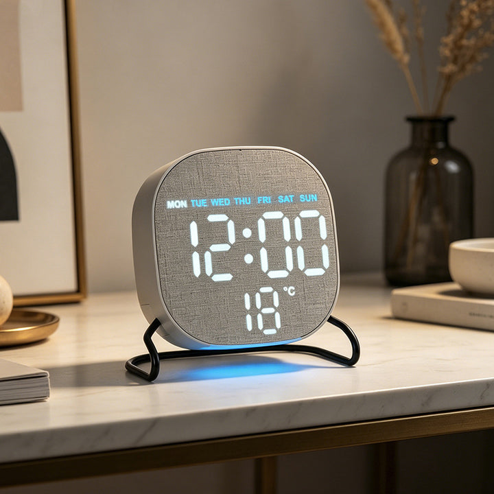 Digitaler Multifunktionswecker mit LED-Anzeige Karnz