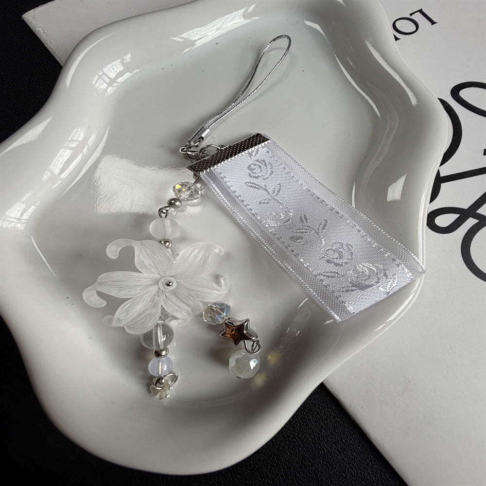 Floral Charm Telefonband Karnz
