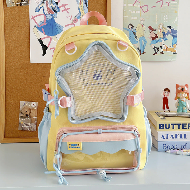 Fun Sternförmiger Design Rucksack Karnz