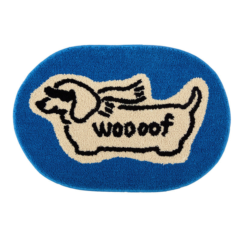 Plüsch Katzen-Themen Teppich