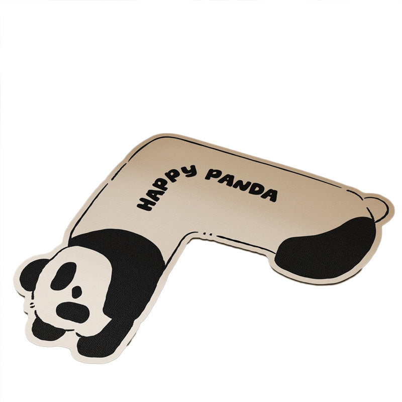 Cartoon Corgi-Shaped Anti-Fatigue Kitchen Floor Mat