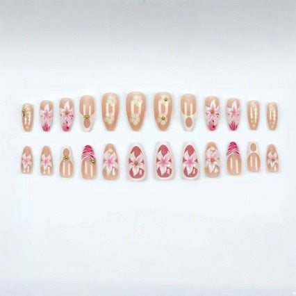 Floral 3D Nagelkunst Karnz
