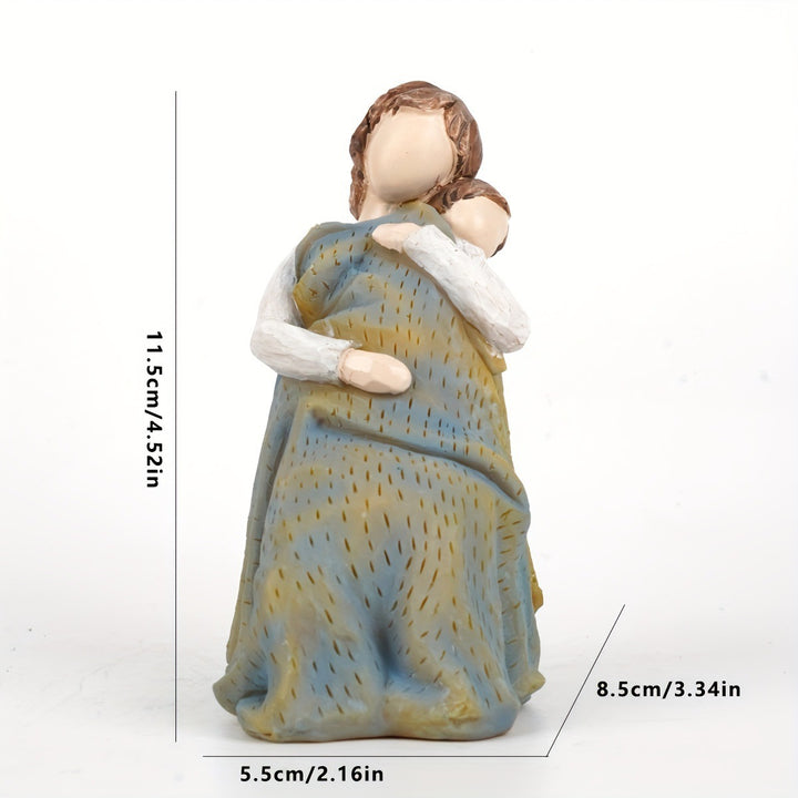 Frauen Herzliche Mutter-und-Kind Figurine