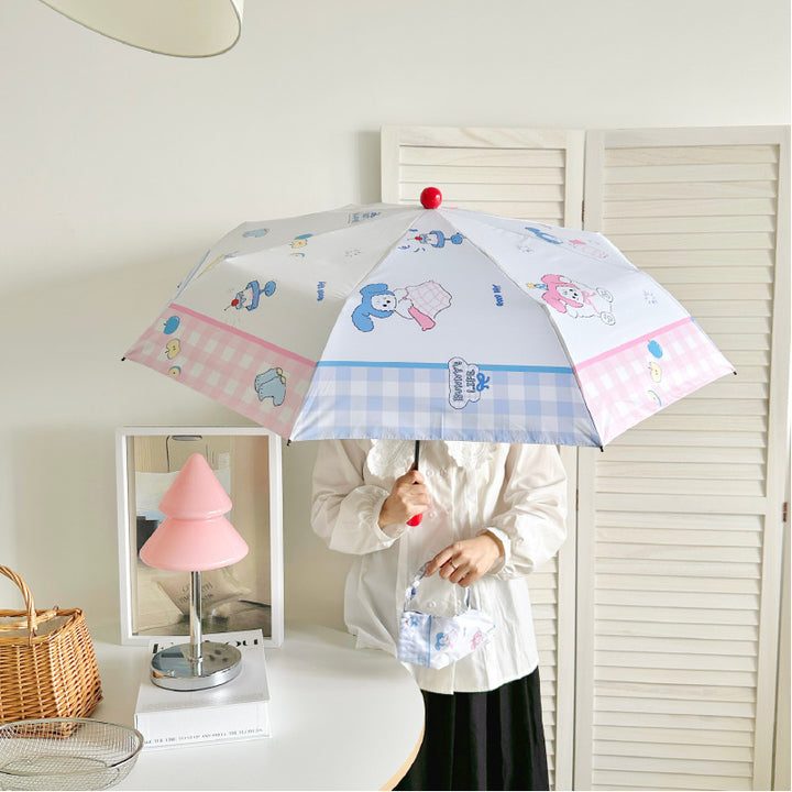 Damen Regenschirm mit niedlichem Design Karnz