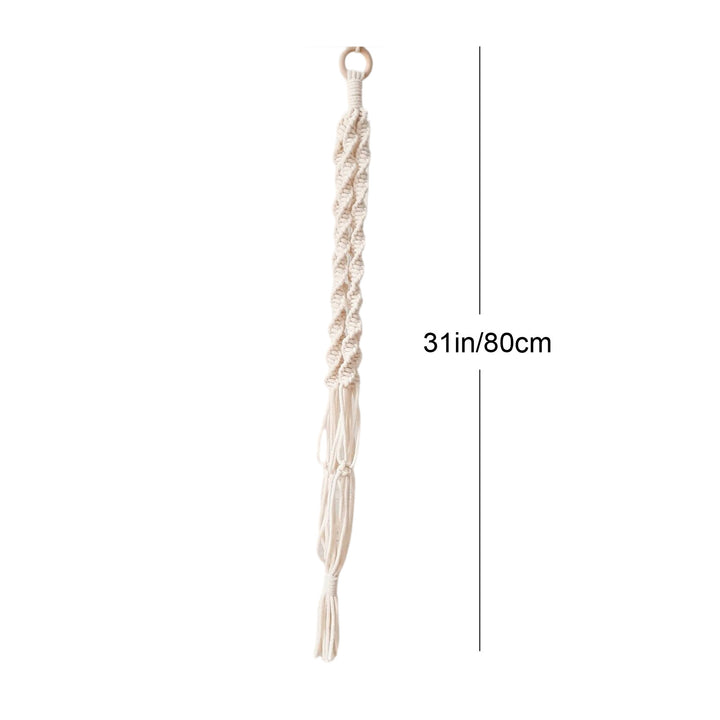 Macrame Wandbehang Dekor mit geflochtenem Design Karnz