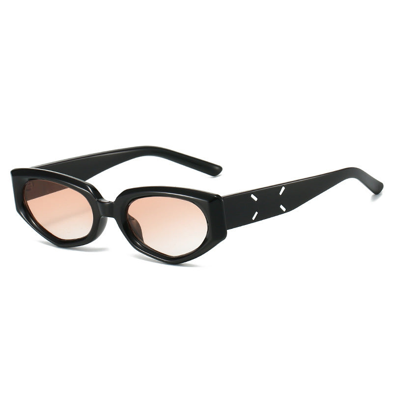 Zeitgenössische Schmetterlingsförmige Sonnenbrille Karnz