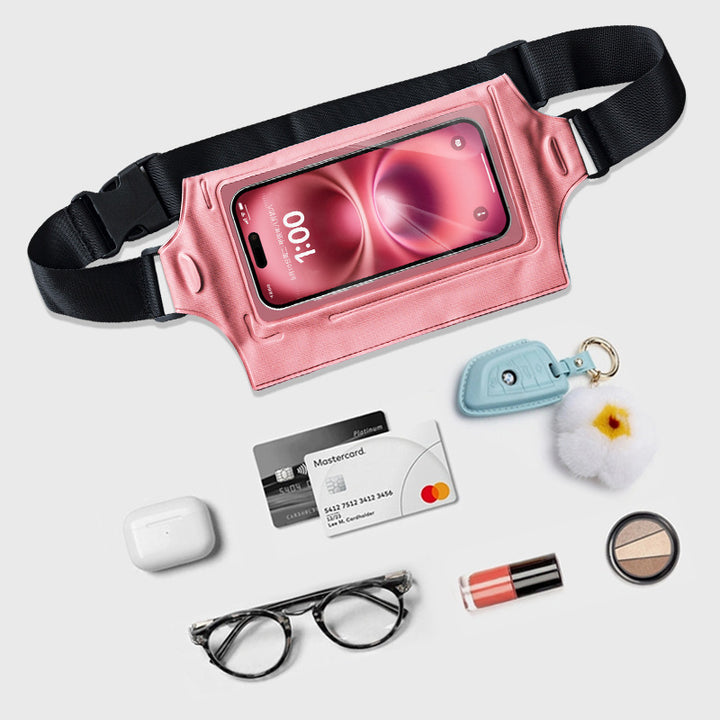 Laufgürteltasche mit Wasserdichter Handyhalterung Karnz