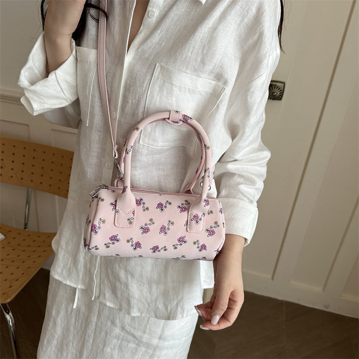 Blumenmuster Mini Tote