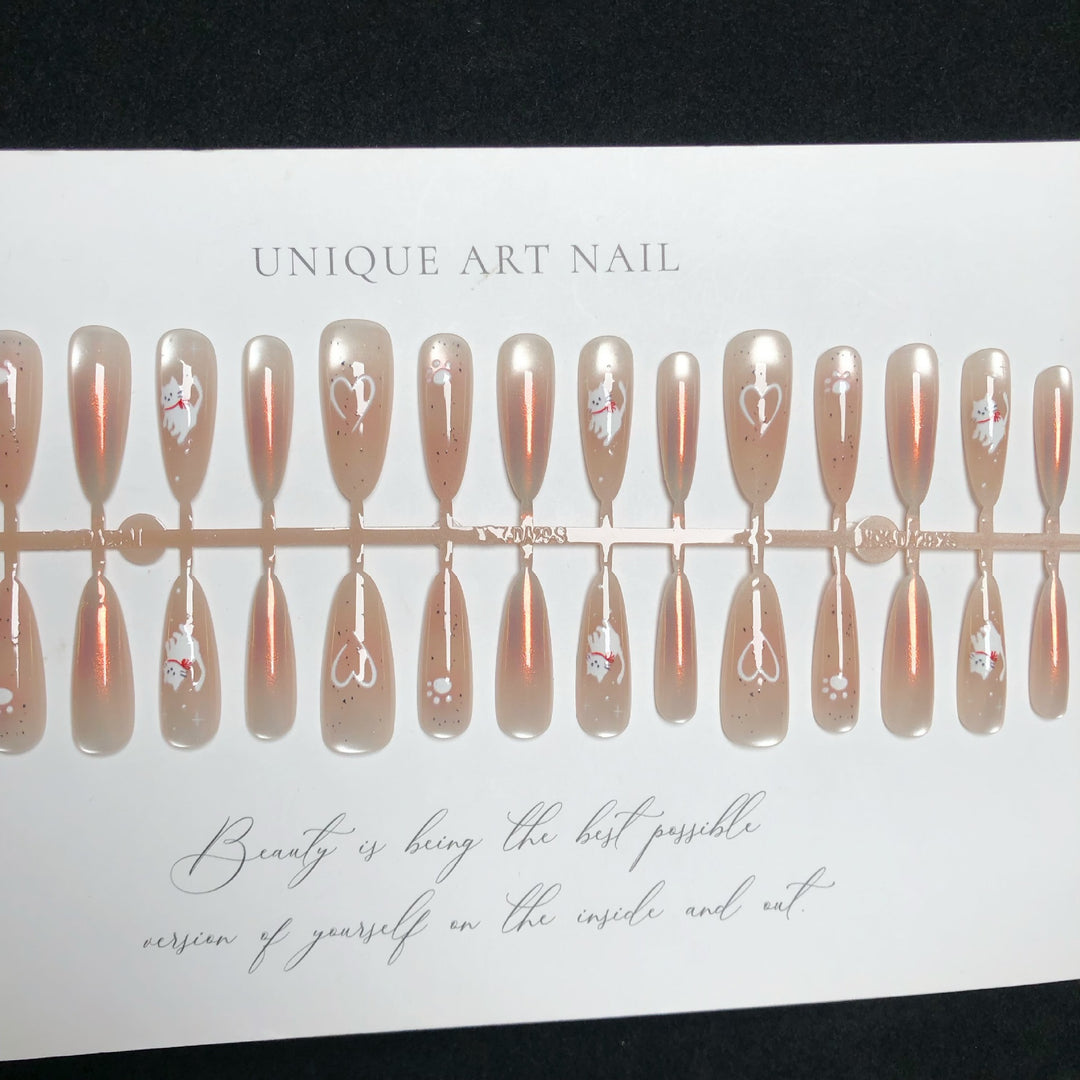 Elegantes Press-On Nagelkunst Set