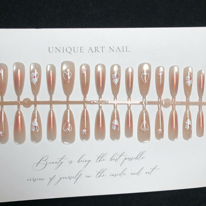Elegantes Press-On Nagelkunst Set