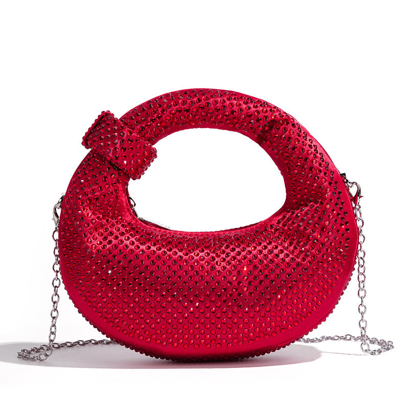 Chice Handtasche mit Strassverzierungen Karnz