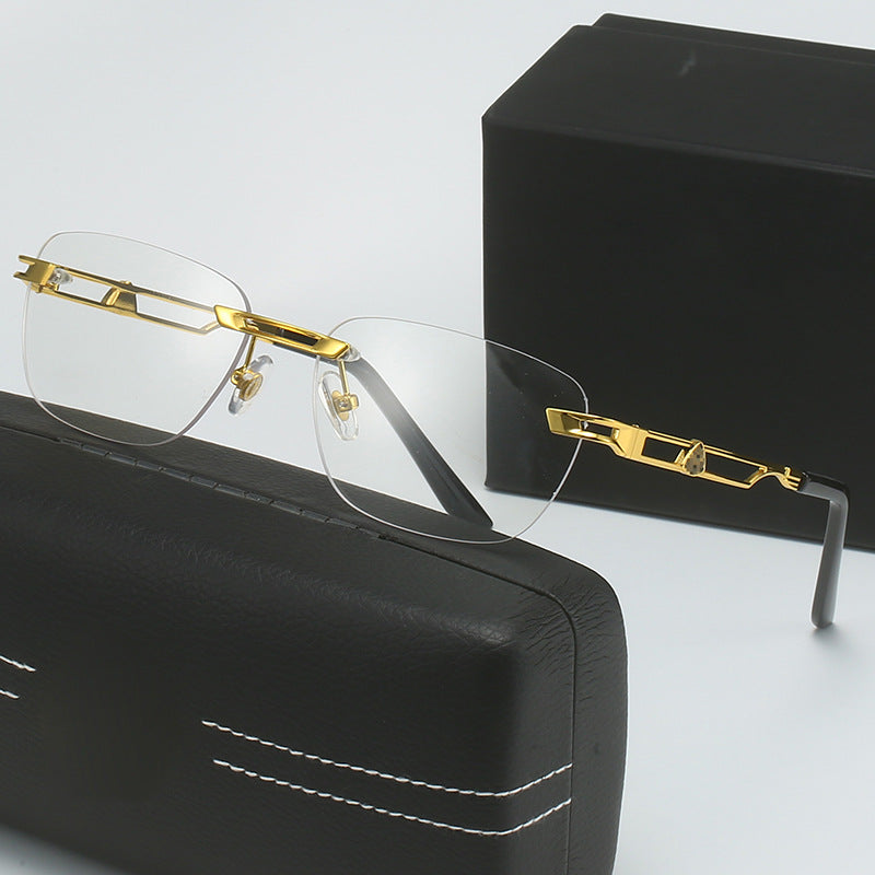 Damen Designer Sonnenbrille mit elegantem Metallrahmen Karnz