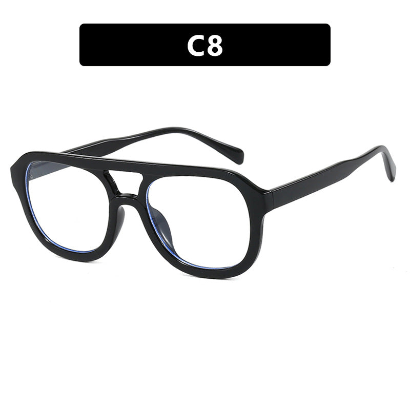 Damen modische Sportsonnenbrille mit breitem, flexiblen Rahmen Karnz