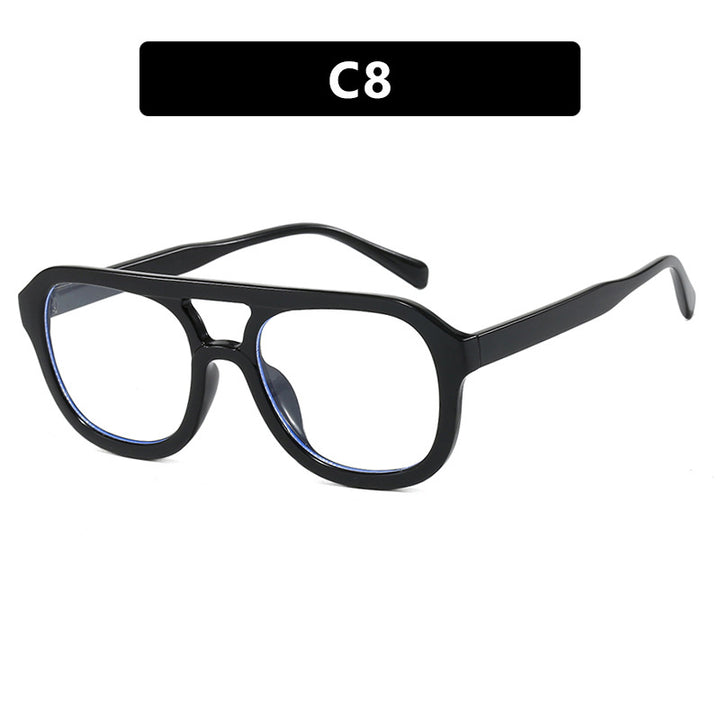 Damen modische Sportsonnenbrille mit breitem, flexiblen Rahmen Karnz